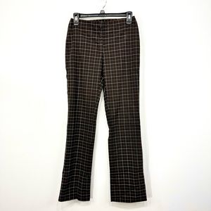 Plaid Flare / Bootcut Pants